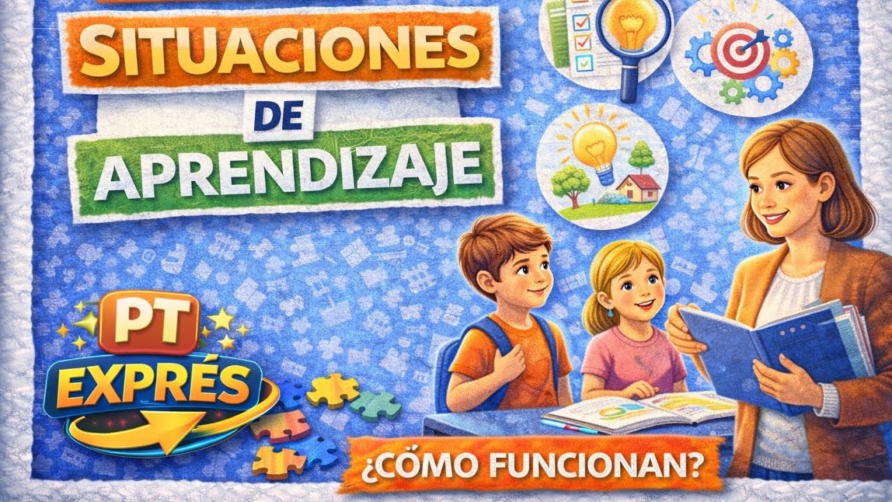 SITUACIONES DE APRENDIZAJE en Primaria (LOMLOE) | Cómo diseñarlas paso a paso | Oposiciones PT