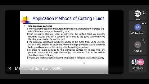 manufacturing technology video 53 | applications methods of cutting fluid