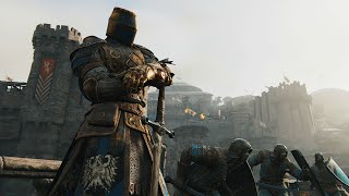 [For Honor] Crusader Warden holds a Samurai Fortress