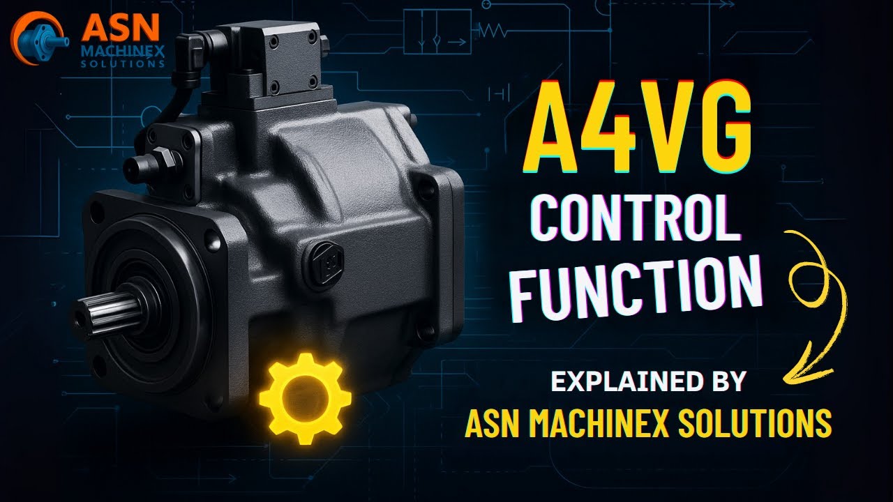 Machinex Controls Rexroth A4VG Control Demo | ASN Machinex#A4VG #RexrothPump # ...