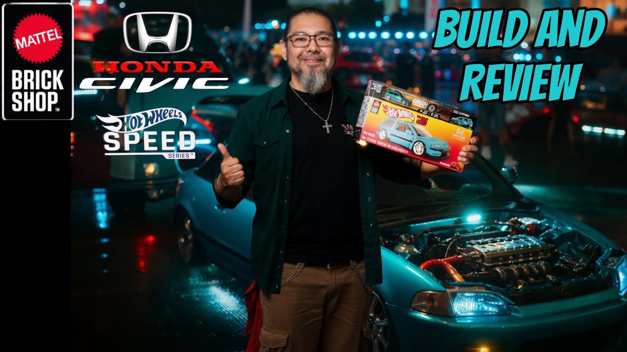 Mattel Brick Shop | Custom '09 Honda Civic EF | JHF62 | Build And