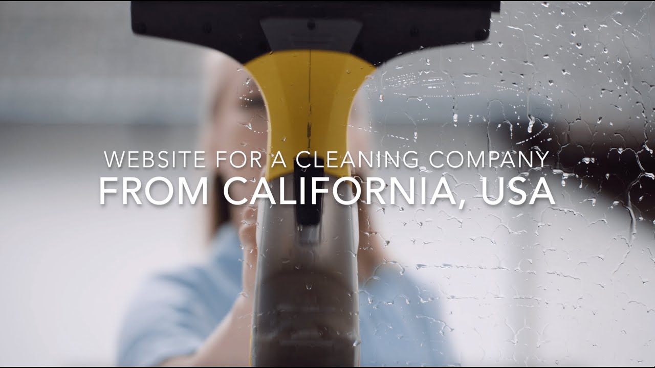 Website design for a cleaning company from CA, USA by BereshkaWeb