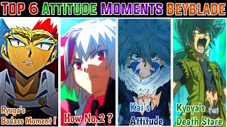 Top 6 Attitude Moments In Beyblade All Series Beyblade Og Metal Burst Afs