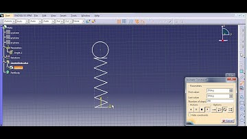 spring simulation simple