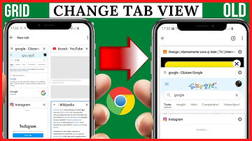 How to Change Chrome Tabs Grid View Layout to the old version | Change Chrome Tab Style