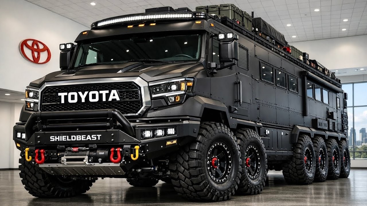 2026 Toyota SHIELDBEAST 12x12 – 1,600HP Military Luxury Monster