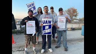 Striking CNH workers in Burlington, Iowa speak out