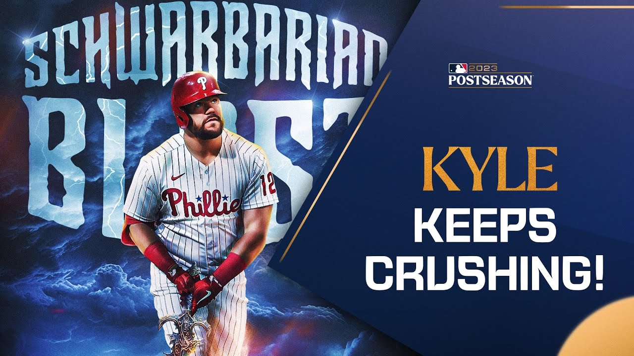 The Schwarbarian! Kyle Schwarber blasts ANOTHER NLCS home run!