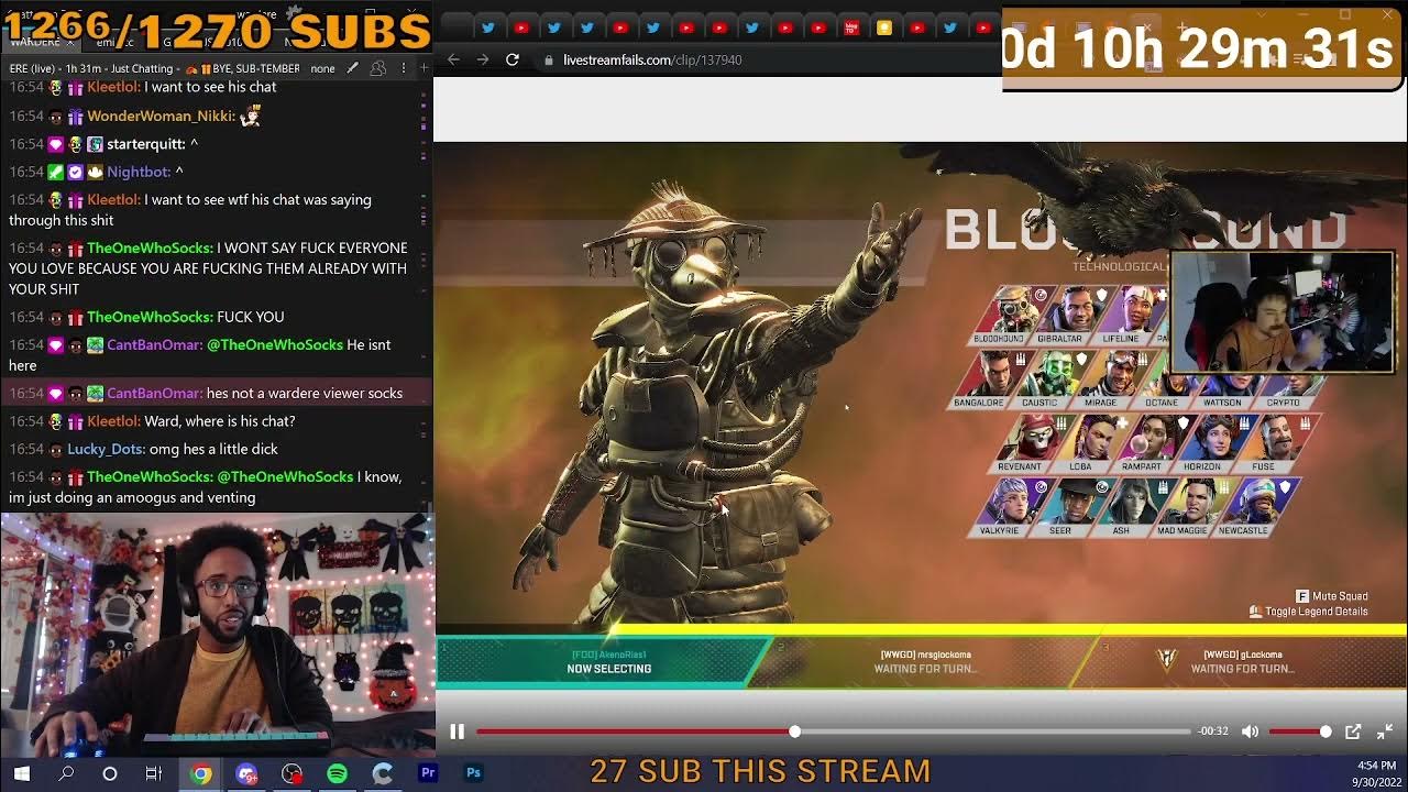 STREAMER YELLS AT HIS WIFE! YouTube