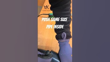 Make A PVC Pipe Coupler - Expanding Plastic Pipe - PVC Glued Joint Fittings