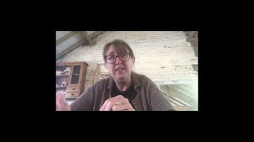 How to set up a peg loom