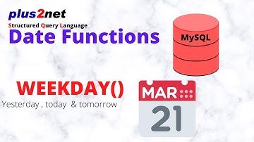 WEEKDAY() function to get number from 0 to 6 based on Weekday  in MySQL