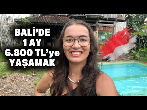 BALİ DE 6 800 TL Ye 1 AY YAŞAMAK