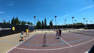 iPickle Pacific SW Open Mixed Exhibition Mixed DJ Young Regina Franco Aaron Donofrio Kara Williams 4