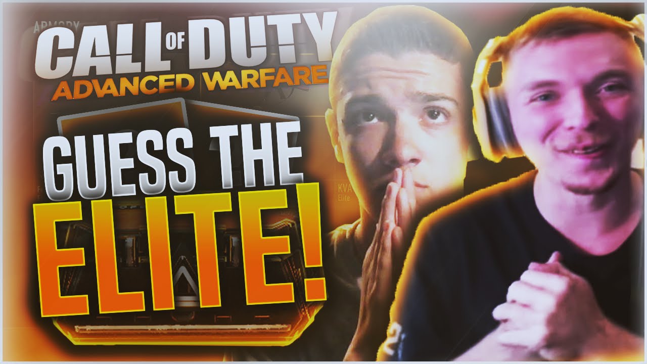 GUESS THE ELITE w/ TO OO7! Advanced Supply Drop Elite Weapon CHALLENGE! (AW Guess the Elite)