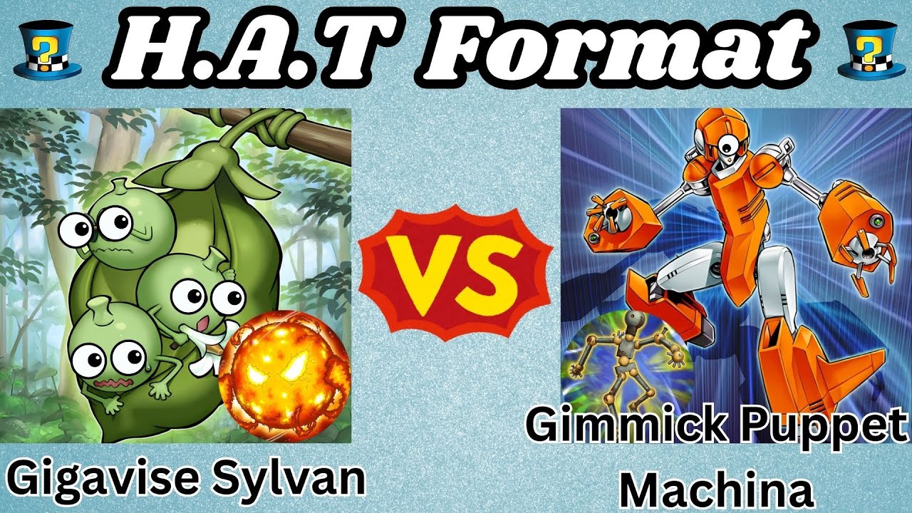 Gigavise Sylvan Vs Gimmick Puppet Machina! | HAT Format Replay Review! | Yu-Gi-Oh April 2014 Banlist