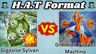Gigavise Sylvan Vs Gimmick Puppet Machina! | HAT Format Replay Review! | Yu-Gi-Oh April 2014 Banlist