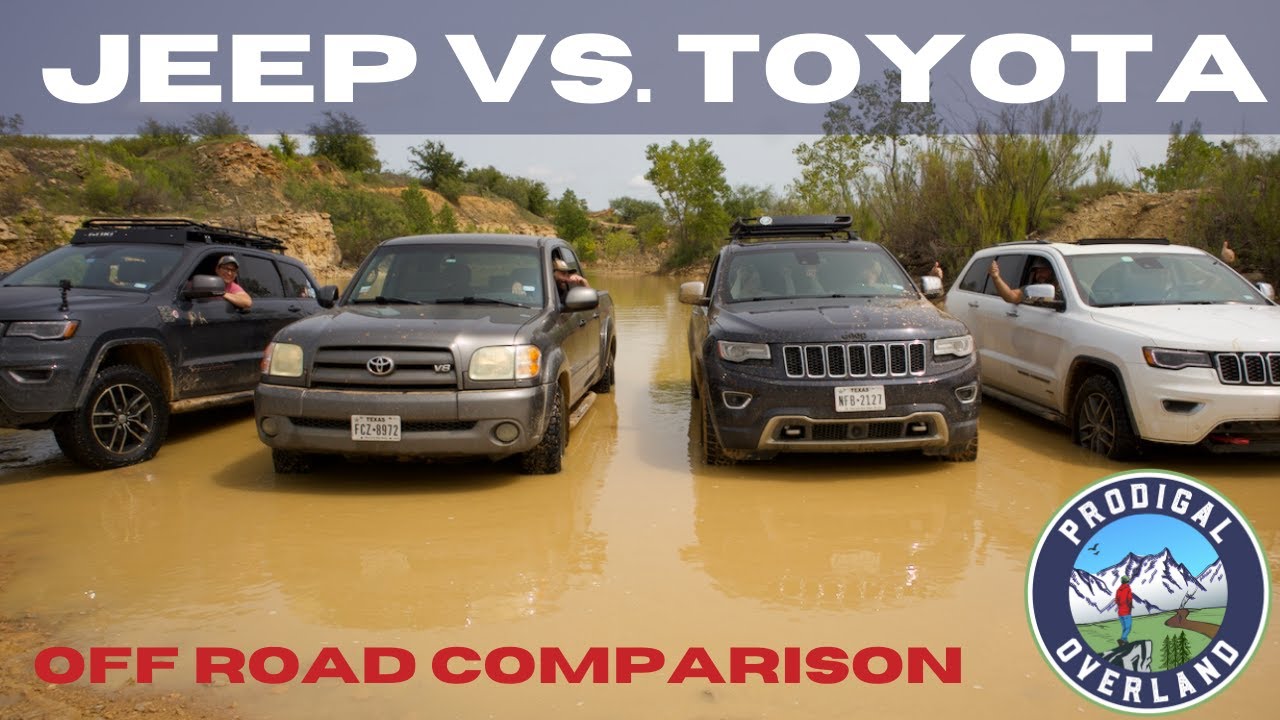 Jeep Grand Cherokee (Wk2) Vs. Toyota Tundra | Off Road Comparison - Youtube