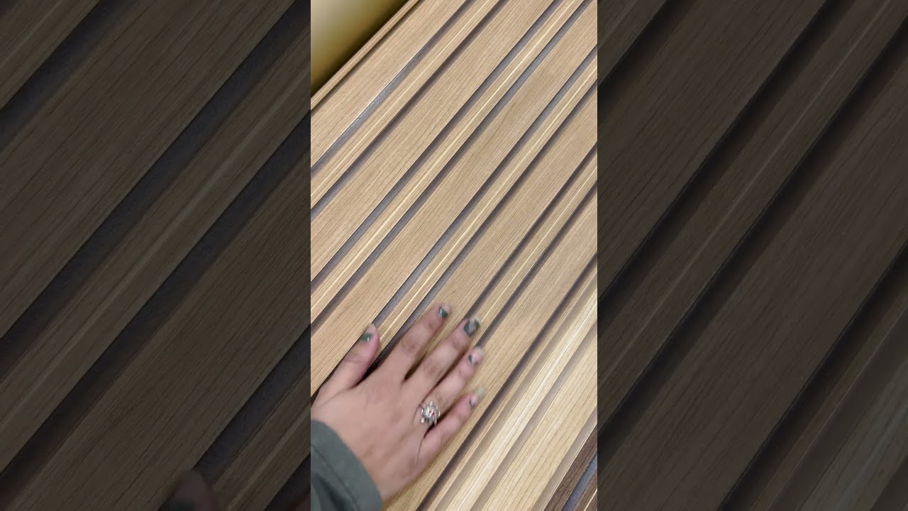 Wooden panel like wallpaper