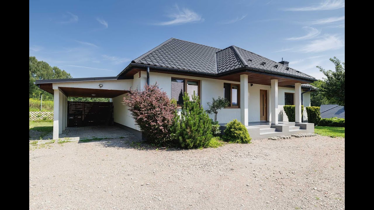 Podkrakowski azyl - parterowy dom w Zawadzie - Dom - Sprzedaż - Myślenicki, Myślenice / Zawada