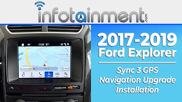 2017-2019 Ford Explorer - Sync 3 Factory OEM GPS Navigation Upgrade - Easy DIY Plug & Play Install!