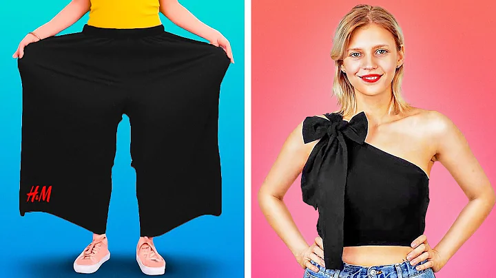 LIFE-CHANGING CLOTHING HACKS || Fashion Hacks to Save Time & Money by 123 GO! Planet thumbnail