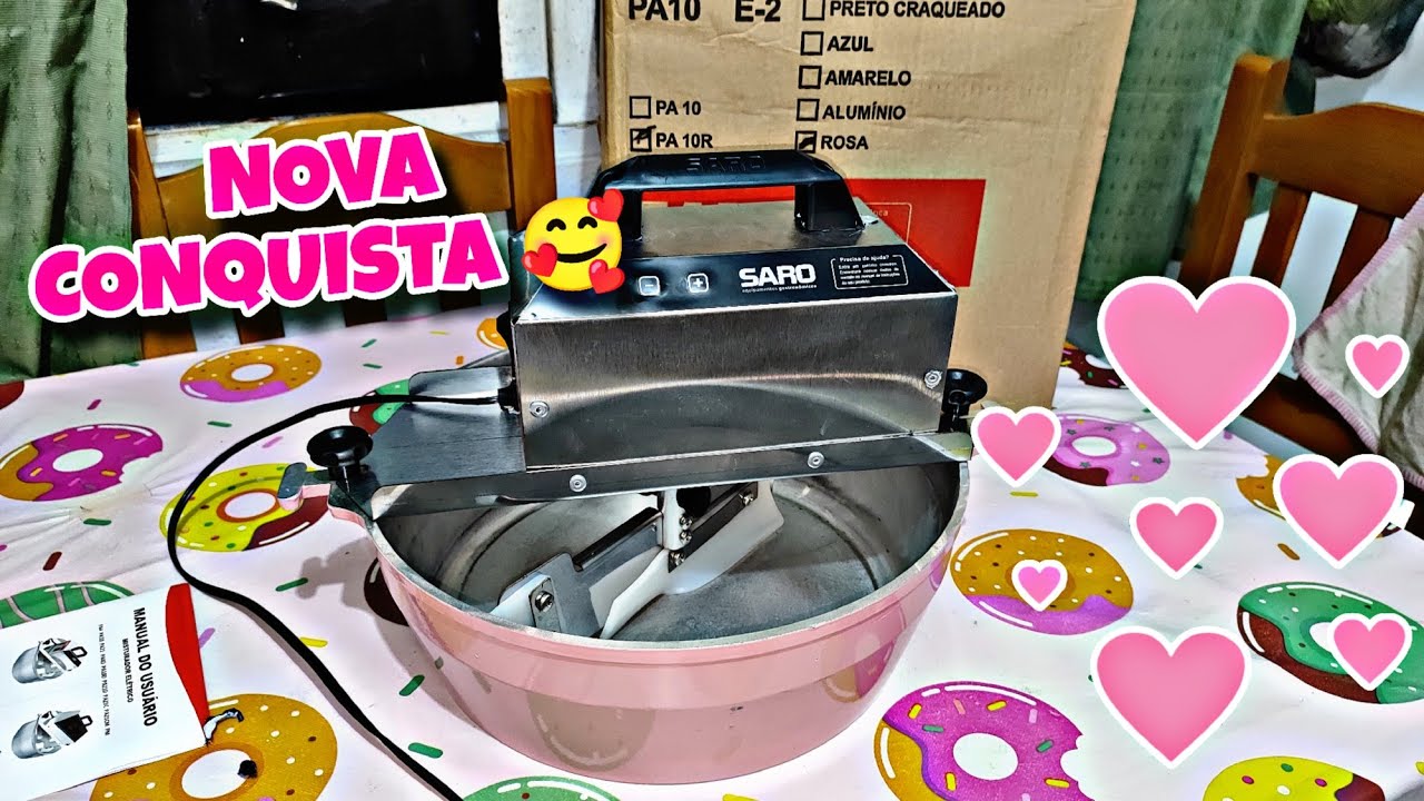 COMPRAMOS UMA PANELA MEXEDORA DE DOCES / 10 LITROS DA SARO ROSA 😍 Pa10Rro