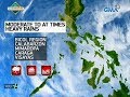 24 Oras: Weather update as of 5:43 p.m. (January 28, 2018)