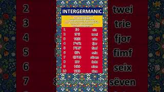 Intergermanic - The Constructed Language Designed for All Germanic Speakers