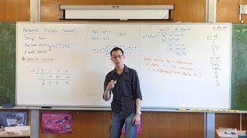 Polynomial Division (3 of 3: A useful shortcut - synthetic division)
