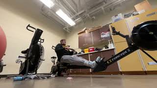 Row Machine- Full Body & Row Arms Only