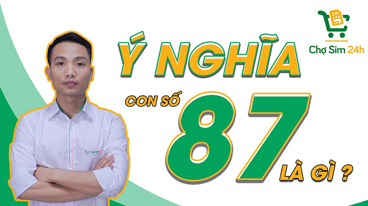 87 là con gì trong số đề