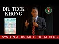 LEICESTER FREEDOM FEST: (Dr Teck Khong)