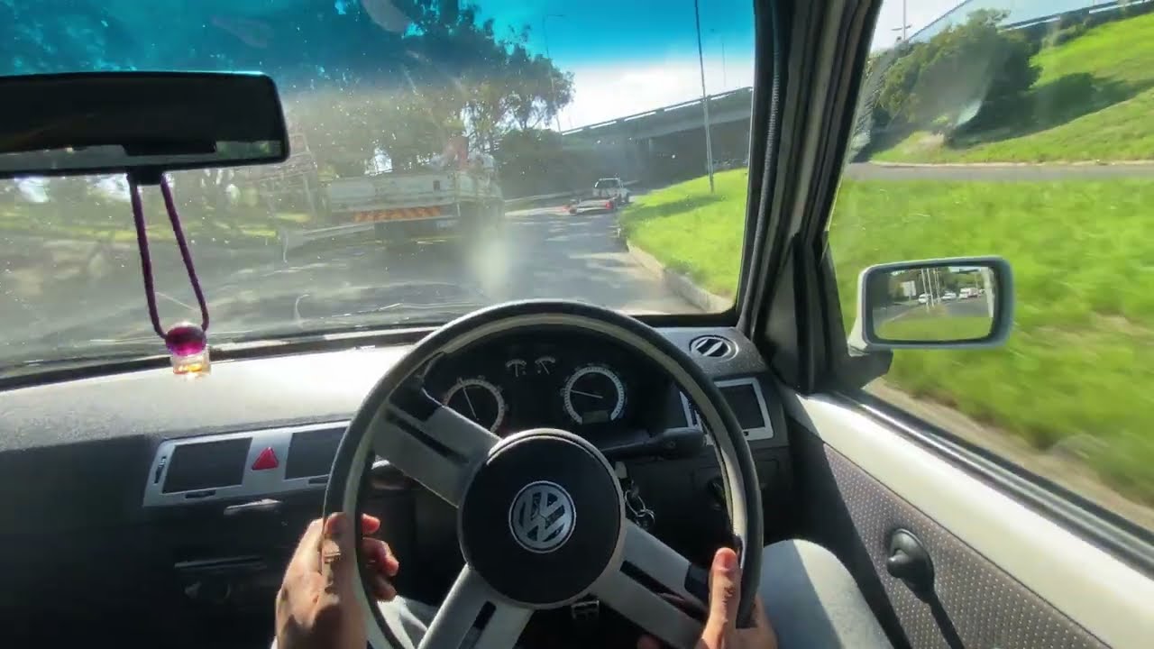 Running Errands in a MK1 Golf