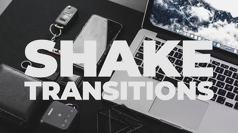 Shake Transitions Premiere Pro Presets
