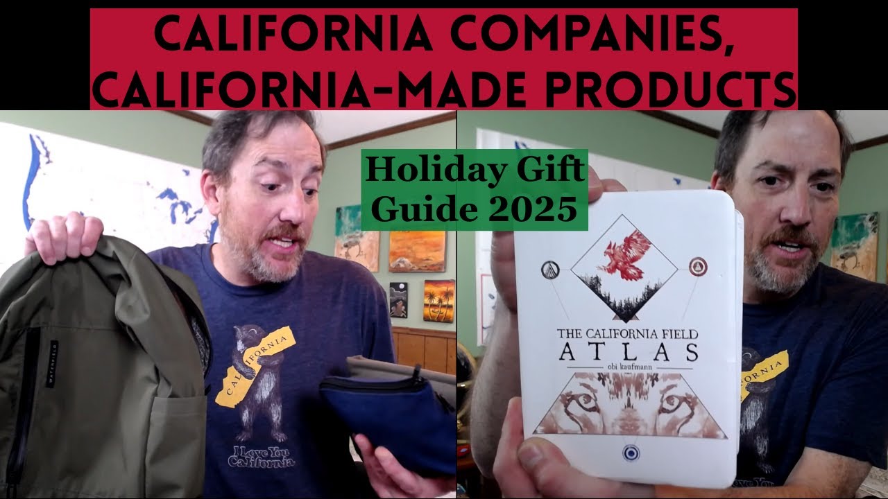 California Holiday Gift Guide: California-made Products by CA