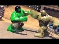 Lego Marvel Super Heroes Xbox 360 Sand Central Station Hulk Vs Abomination Sandman Boss Fight 