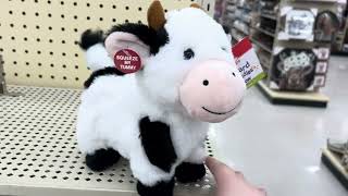 Cuddle Barn Barnyard Buddies Cow (In-Store Footage)