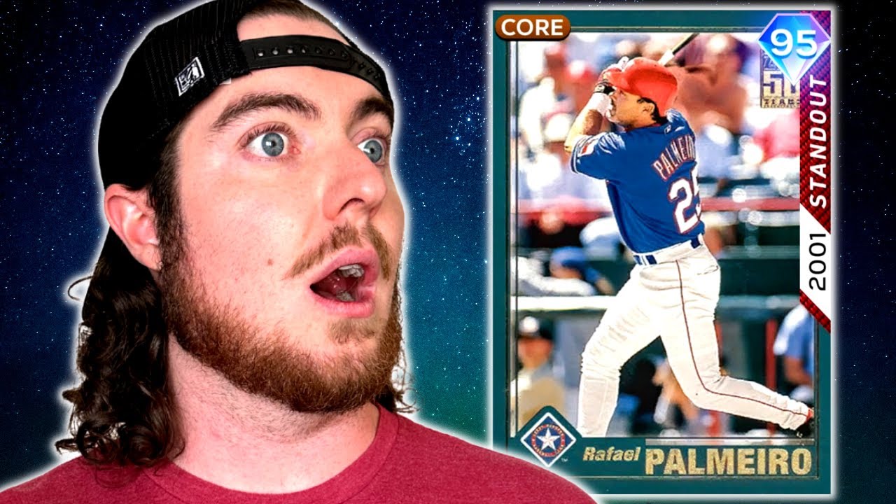 MLB auto + 500 HR Rafael Palmeiro /25