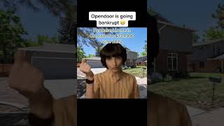 Is Opendoor going BANKRUPT? #shorts #opendoor