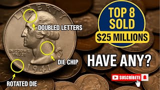 Rarest U.S. 25¢ ! 🤯🔥This Washington Quarter Is Worth $350,000,050,000+ 💰 |1932–1964 Explained😲