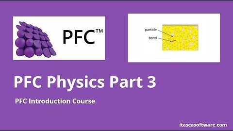 PFC Training - Discrete Element Simulation and Calculation Cycle Basics (Part 3)