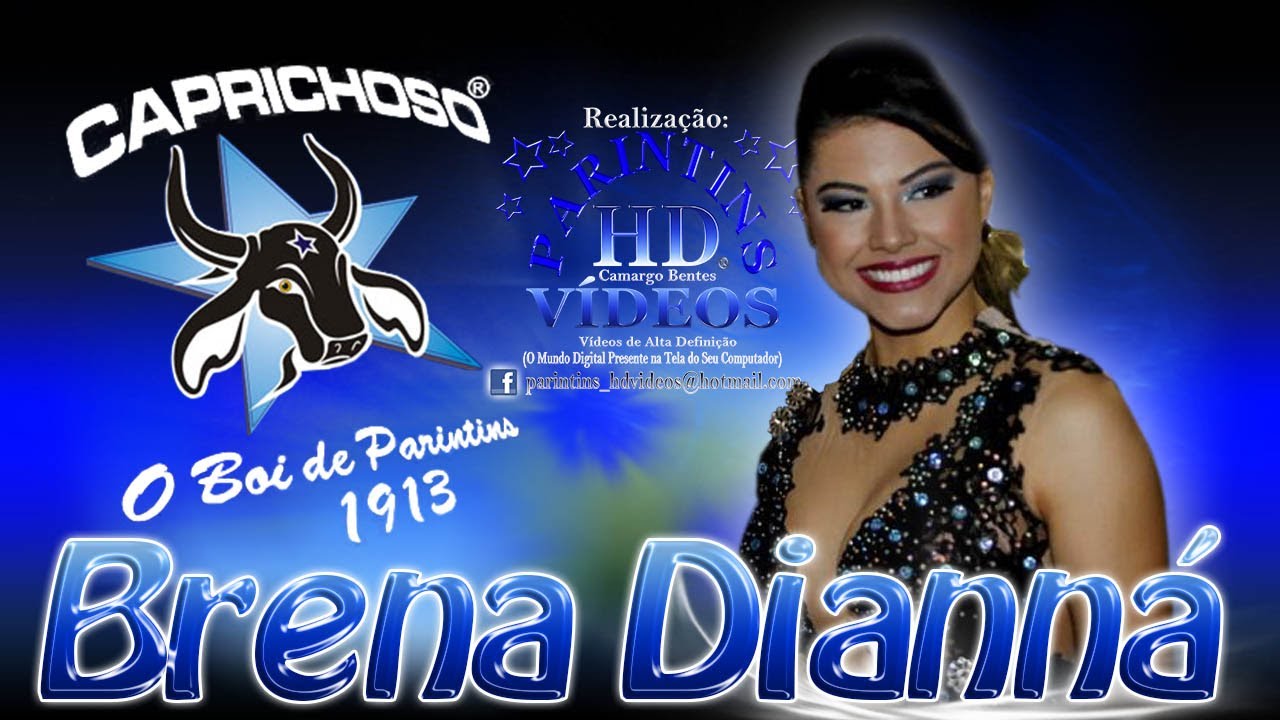 Brena Dianná Em HD 2014 / Toada: Realeza Azul /Bar do Boi (Parintins HD® Vídeos)