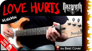 Vignette de la vidéo "LOVE HURTS 💔 - Nazareth / GUITAR Cover / MusikMan N°172"