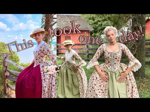 Video: How To Sew An 18th Century Dress