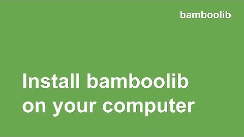 Install bamboolib on your computer