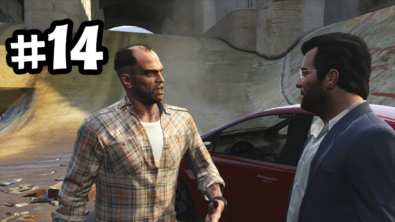 Grand Theft Auto 5 Part 14 Walkthrough Gameplay - Michael & Trevor ...