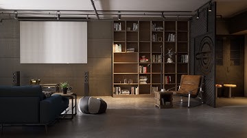 Interior in Unreal Engine 5 | Work by Student | Architectural visualization course in UE5