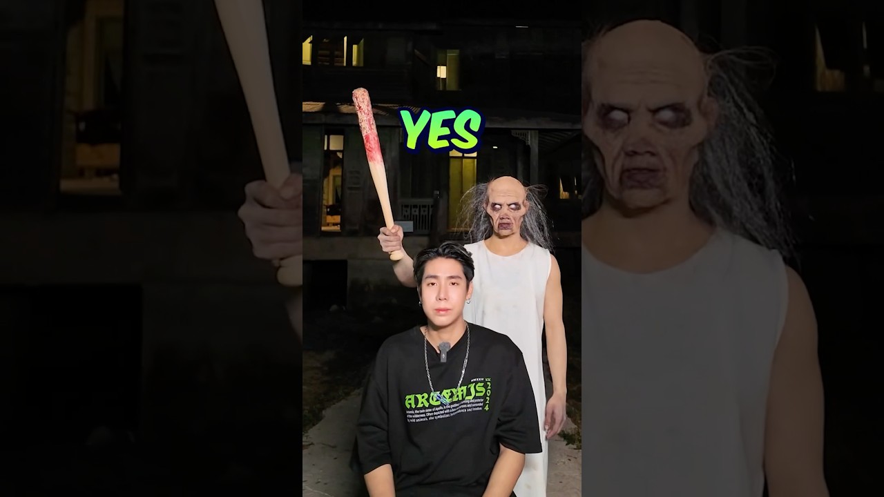 Yes or No? But with weapons! 👵🏻🔪 #SNACKJACK #สแน็คแจ๊ค #granny #spd #funny