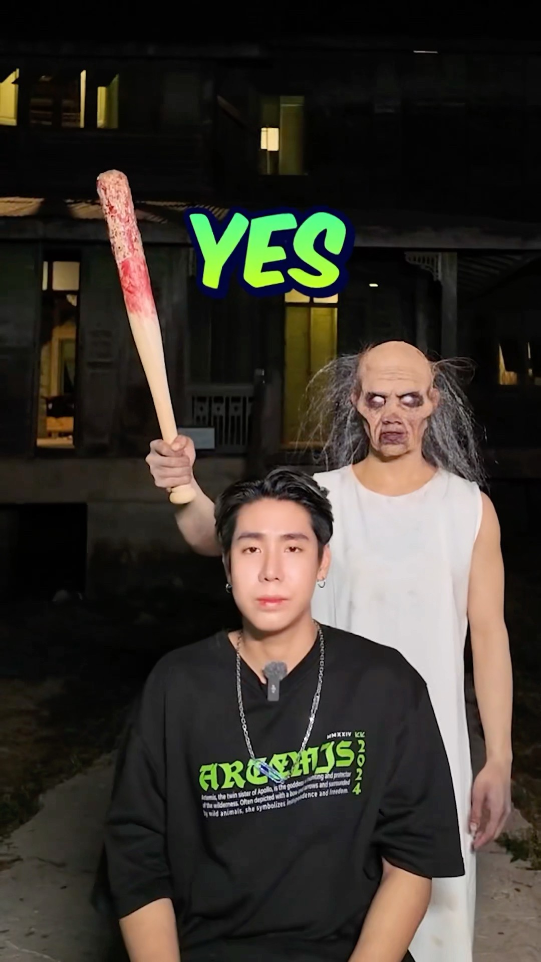 Yes or No? But with weapons! ??? #SNACKJACK #สแน็คแจ๊ค #granny #spd #funny